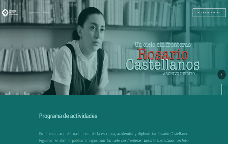 Actividades exposición Rosario Castellanos